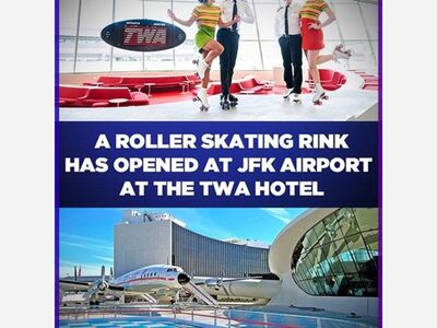 Roller Skating Rink Opens at JFK Airport - PIX11 News